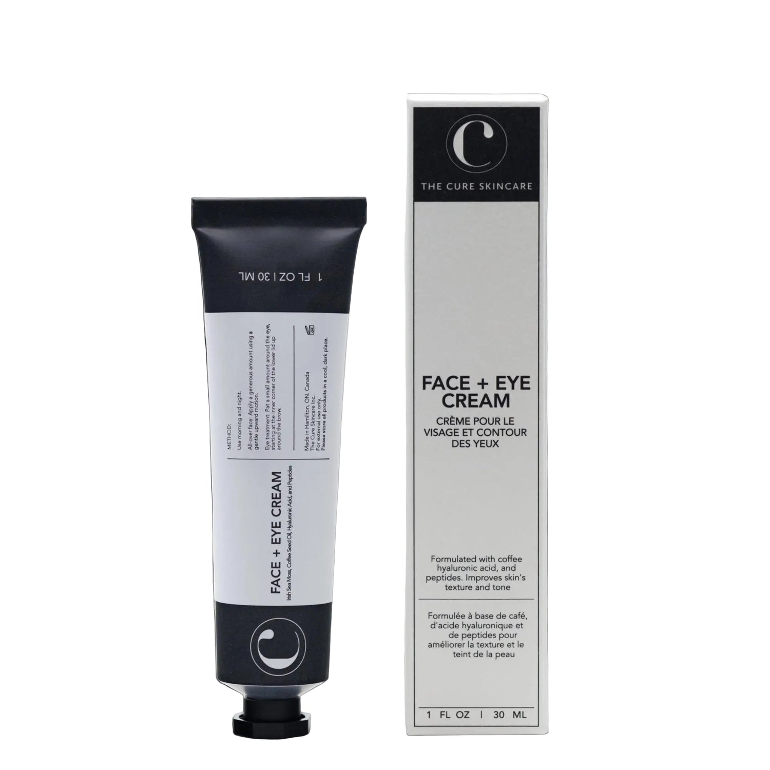 Face + Eye Cream – Sea Moss, Coffee &amp; Hyaluronic Acid