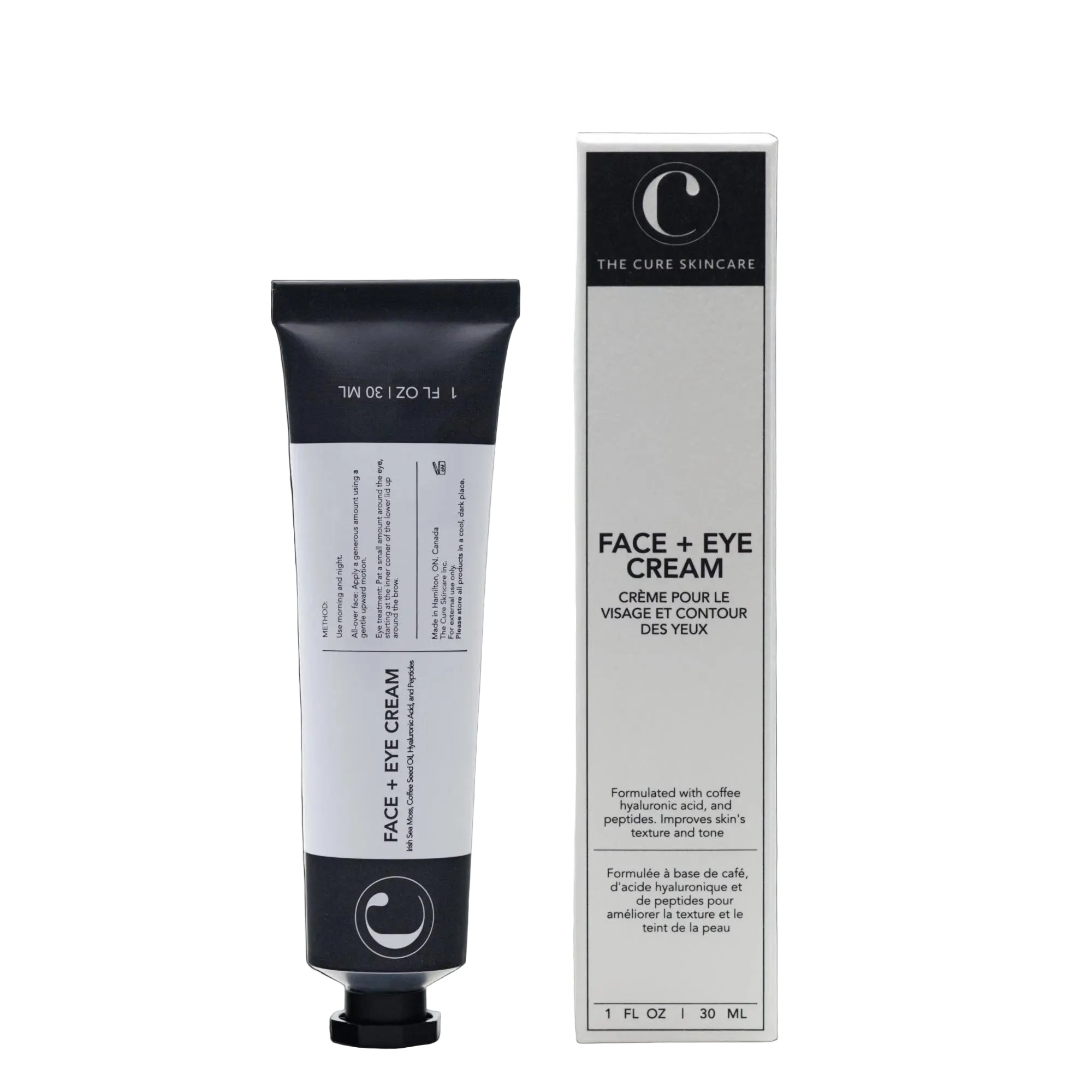 Face + Eye Cream – Sea Moss, Coffee &amp; Hyaluronic Acid